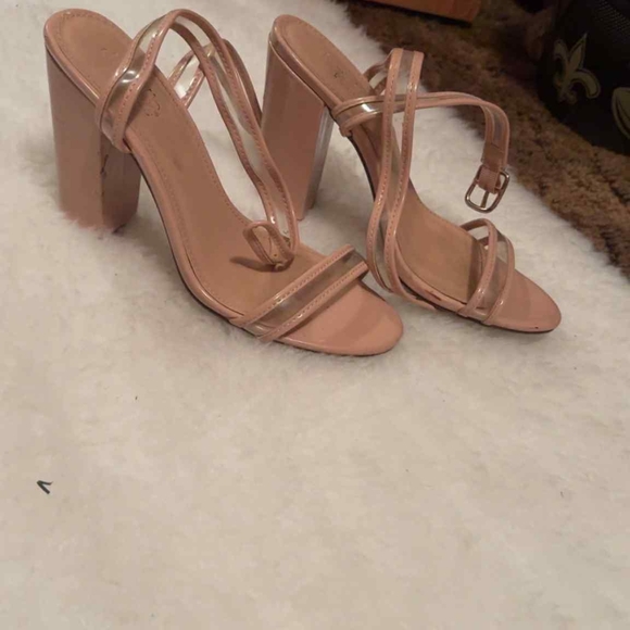 Charlotte Russe Shoes - Charlotte Russe Cream Elegant Heels